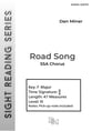 Road Song SSA choral sheet music cover